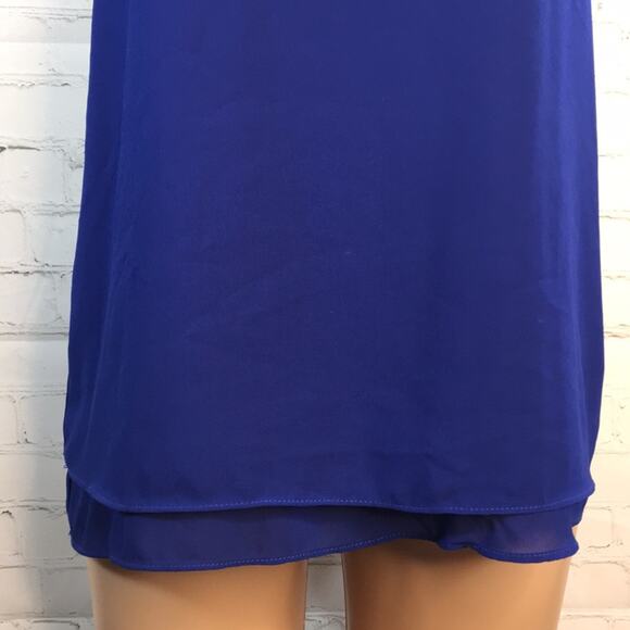 Umgee USA Top Womens Medium Strappy Racerback‎ Blue & Green Flowy Beach Vacation - Picture 4 of 11